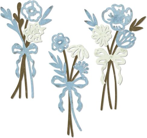 Putuo Decor Metal Flowers Wall Decor, 2PCS Metal Sunflower Floral Wall Art, Minimalist Wall Sculptures for Living Room, Bedroom, Bathroom, Kitchen, Elegant Home Decor in Kuwait