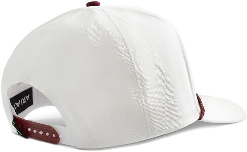 ARIAT Ladies Cap Snap Back Game Day Braided White Maroon in Saudi Arabia