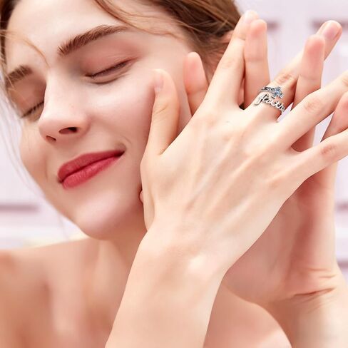Ladytree 925 الفضة الاسترليني الإيمان الصليب الدائري للنساء قابل للتعديل الدينية المسيحية ملعقة الكاثوليكية المجوهرات هدية in Kuwait