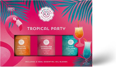 Tropical Party Essential Oil Set - 3 Exotic Blends for Aromatherapy Oils for Diffuser and Relaxation 10ML in Saudi Arabia