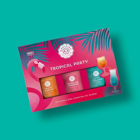 Tropical Party Essential Oil Set - 3 Exotic Blends for Aromatherapy Oils for Diffuser and Relaxation 10ML in Saudi Arabia