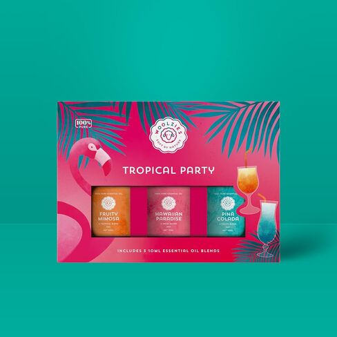 Tropical Party Essential Oil Set - 3 Exotic Blends for Aromatherapy Oils for Diffuser and Relaxation 10ML in Saudi Arabia