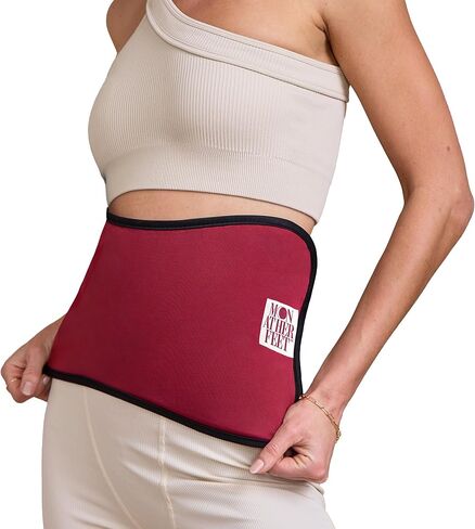 Castor Oil Pack Wrap for Abdomen – Certified Organic Cotton Flannel, Premium Reusable LeakProof Compress, Heat Pack Pocket, Adjustable XS–XXL Liver & Stomach Wrap, Italian Designed – Moon At Her Feet in Saudi Arabia