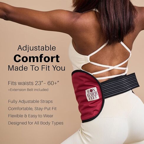 Castor Oil Pack Wrap for Abdomen – Certified Organic Cotton Flannel, Premium Reusable LeakProof Compress, Heat Pack Pocket, Adjustable XS–XXL Liver & Stomach Wrap, Italian Designed – Moon At Her Feet in Saudi Arabia