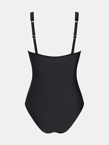 CUPSHE Women's One Piece Swimsuit V Neck Bathing Suit Adjustable Straps Mesh Swimwear Sexy in Kuwait