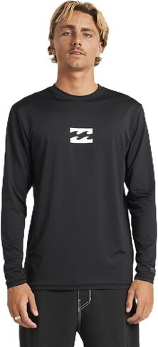 Billabong Men Maw Wave Loose Fit Long Sleeve Rashguard 50+ UV Protection in Kuwait