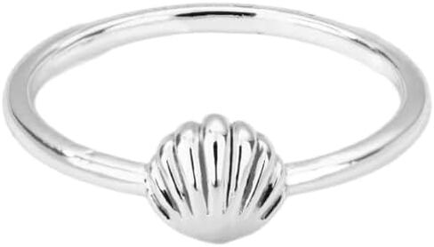Xiaomei Sterling Silver Sea Shell Mermaid Nautical Jewelry Band Ring Life Fine Jewelry for Women Gift Set Size 6-10 (US 9) in Saudi Arabia