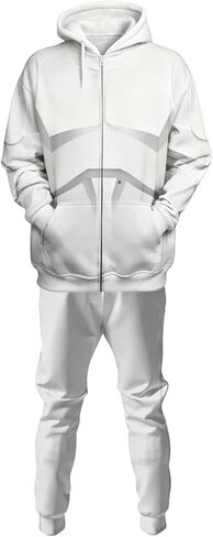 Unisex Hoodies and Sweatpants Set Cosplay Costume Suit for Halloween Party in Saudi Arabia