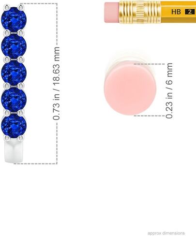 1-2.4 Ct. Certified Round Lab Emerald/Ruby/Sapphire J-Hoop Earrings For Women with Pushback|Gemstone Birthstone Jewelry in Saudi Arabia