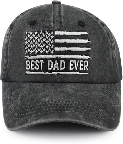 The Best Dad Papa Hat for Men, Funny Adjustable Cotton Embroidered Daddy Baseball Cap in Saudi Arabia