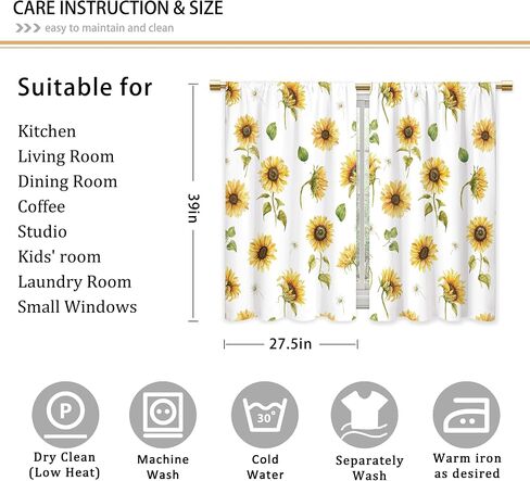 Black and White Abstract Kitchen Curtains Marble Aesthetic Ink Texture Bathroom Curtains Window Treatment Drapes Tier Minimalist Cafe Small Bedroom Short Door Curtains 2 Panels 27.5x39 Inch in Saudi Arabia