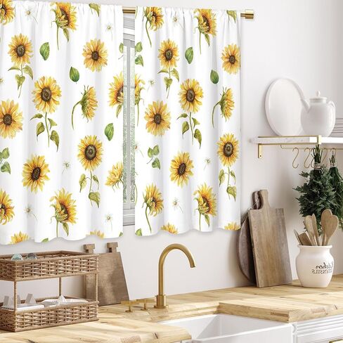 Black and White Abstract Kitchen Curtains Marble Aesthetic Ink Texture Bathroom Curtains Window Treatment Drapes Tier Minimalist Cafe Small Bedroom Short Door Curtains 2 Panels 27.5x39 Inch in Saudi Arabia