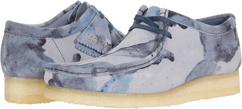 Clarks Men's Camo Wallabee Boots, Blue Camo, 10.5 Medium US in Kuwait