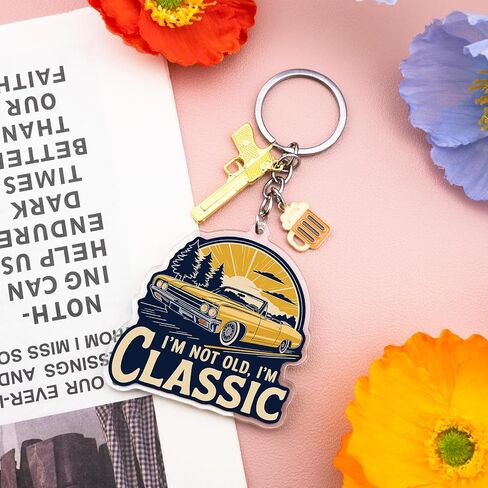 Dads Gifts For Dad From Daughter Son Best Dad Ever Gifts Dads Gift From Daughter Son Father'S Day Gifts For Papa Grandfather Stepdad Acrylic Retro Keychain in Saudi Arabia