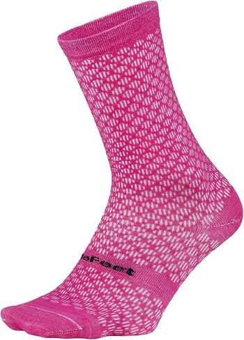 DEFEET Evo Mont Ventoux Crew Socks | Lightweight Knit | Breathable | Secure Fit | For Biking, Running, & Everyday Adventures in Saudi Arabia