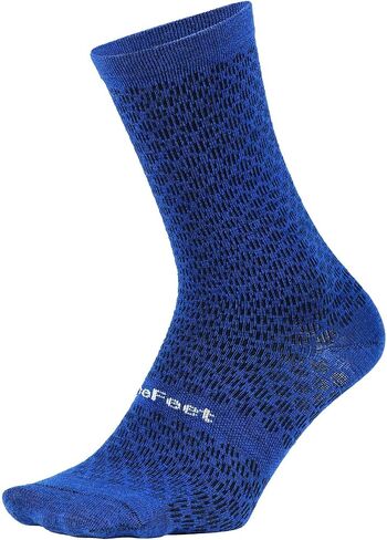 DEFEET Evo Mont Ventoux Crew Socks | Lightweight Knit | Breathable | Secure Fit | For Biking, Running, & Everyday Adventures in Saudi Arabia