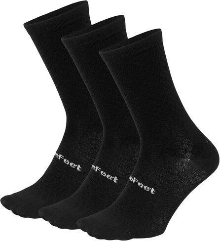 DEFEET Evo Mont Ventoux Crew Socks | Lightweight Knit | Breathable | Secure Fit | For Biking, Running, & Everyday Adventures in Saudi Arabia