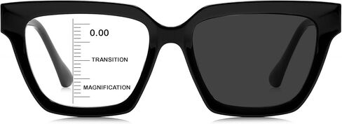 Photochromic Progressive Multifocus Reading Glasses For Women Men,Progressive Readers No Line Transition Sunglasses in Saudi Arabia