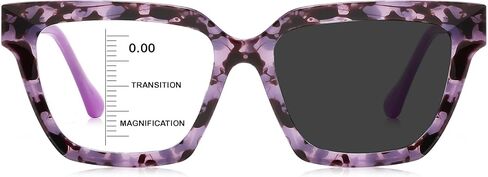 Photochromic Progressive Multifocus Reading Glasses For Women Men,Progressive Readers No Line Transition Sunglasses in Kuwait