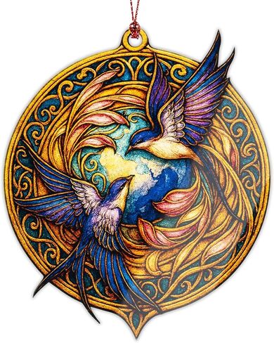 Hummingbird Gifts for Women - Christmas Ornament 2026 - Beautiful Christmas Ornaments Decorative Hummingbird with Meaningful Story Card Humming Bird Valentines Birthday Teacher Gift in Saudi Arabia