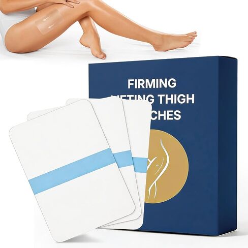 Thigh Lift Tape, Large Size Lift Patches for Butt, Legs, Abdomen & Arms Invisible & Sweatproof, in, Waterproof Body Tape for Women, Firming and Smoothing Saggy Skin（5PCS） White in Saudi Arabia