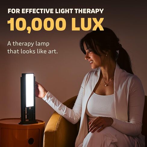 Circadian Optics UV-Free LED Therapy Lamp, 10,000 Lux, Matte Black in Kuwait