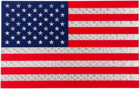 Big IR/Reflective American Flag Patch, 5x3, Hook & Loop for Backpacks, Military Uniforms, Plate Carriers (Camo) in Saudi Arabia