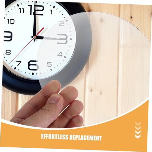 Toyvian Convex Clock Glass Dome Replacement Cover 10 Inch 25cm Round Clock Face Panel Glass Replacement Parts and Restoration in Kuwait