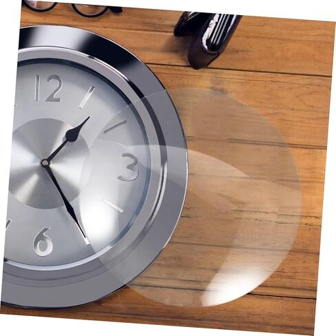 Toyvian Convex Clock Glass Dome Replacement Cover 10 Inch 25cm Round Clock Face Panel Glass Replacement Parts and Restoration in Kuwait