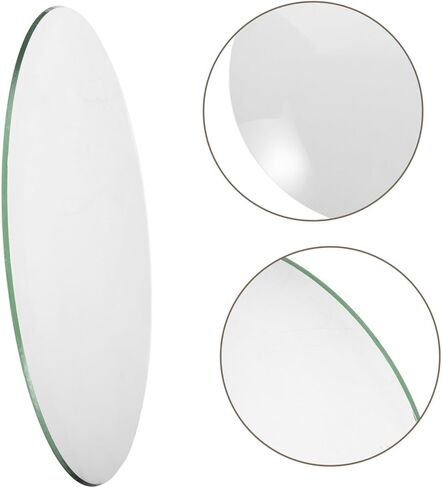Toyvian Convex Clock Glass Dome Replacement Cover 10 Inch 25cm Round Clock Face Panel Glass Replacement Parts and Restoration in Kuwait