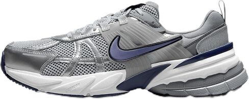 Nike V2K Run Shoes (HJ4497-002, Wolf Grey/Cool Grey/White/Midnight Navy) Size 11.5 in Kuwait