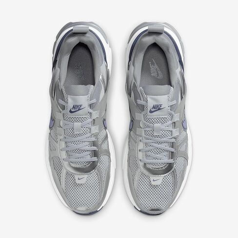 Nike V2K Run Shoes (HJ4497-002, Wolf Grey/Cool Grey/White/Midnight Navy) Size 11.5 in Kuwait