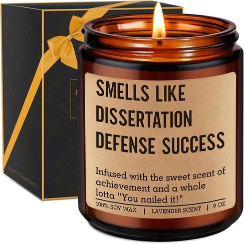 Miracu Candle, Dissertation Defense Success, PhD Graduation Gifts, Doctorate Graduation Gifts for Doctoral Graduates, Women, Men, Her, Him, Doctoral Degree Students, 2026 Funny Congrats Grad Present in Saudi Arabia