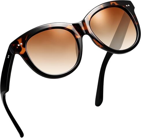 Joopin Oversized Cat Eye Sunglasses Polarized UV Protection Retro Round Sun Glasses Shades for Women Driving Beach Vacation in Saudi Arabia