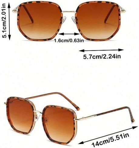 High-End Stylish UV Protection Sunglasses for Women & Men,Gradient Lens, Fashion Statement Eyewear for Outdoor Activities in Kuwait