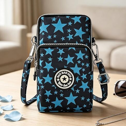 Small Crossbody Bag, Adjustable Strap, Phone Wallet Purse, Compact Cell Phone Carrier for Hands-Free Convenience in Kuwait