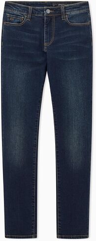 بنطلون جينز نسائي من Armani Exchange J01 Super Skinny Denim، أزرق منتصف الليل، 28W x 30L in Kuwait