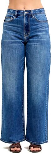 Judy Blue Women's High Waist Stretch Baggy Jeans in Kuwait