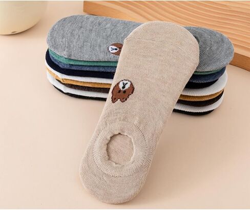 No Show Socks Women Invisible Non Slip Low Cut Casual Soft Stretchable Liner Socks 5/10 Pairs in Kuwait