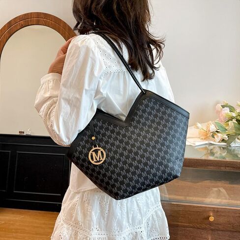 Tote Bag for Women Wide Shoulder Strap Top-handle Satchel Purse Handbags M Printing Travel Large Shoulder Bag for Work Purse in Kuwait