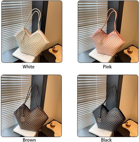 Tote Bag for Women Wide Shoulder Strap Top-handle Satchel Purse Handbags M Printing Travel Large Shoulder Bag for Work Purse in Kuwait