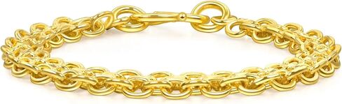 CHOW SANG SANG 999.9 24K Pure Gold Curb Chain Machinery Chain Bracelet for Men 17cm 09493B Price-by-Weight 18.71g Gold in Kuwait