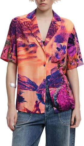 Desigual Women's Shirt Designed by Mr. Christian Lacroix in Kuwait