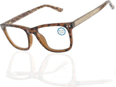 DEHOTRE Men's Nearsighted Glasses, Distance Eyeglasses for Driving, Acetate Frame, Reinforced Temples (Not Reading Glasses) in Saudi Arabia