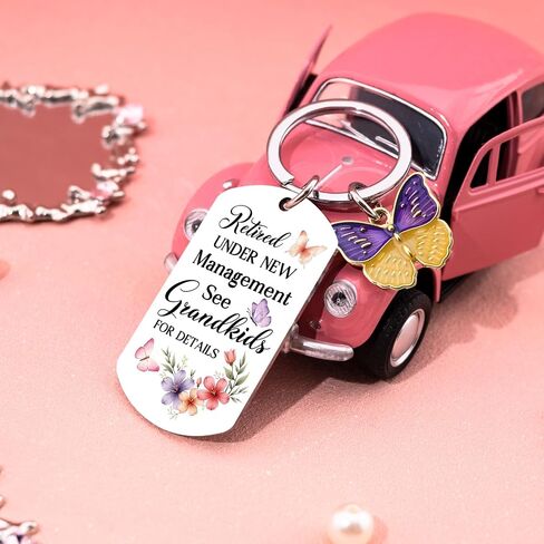 Retired Gifts for Women 2026 Retirement Gifts for Woman Grandma Keychain Gift For Retired Women Funny Grandmas Gift Mothers Day Retired Gift For Grandma Coworkers in Saudi Arabia