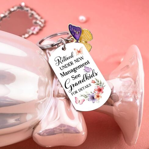 Retired Gifts for Women 2026 Retirement Gifts for Woman Grandma Keychain Gift For Retired Women Funny Grandmas Gift Mothers Day Retired Gift For Grandma Coworkers in Saudi Arabia