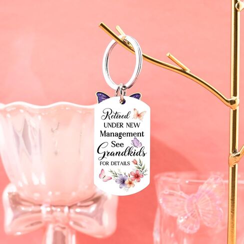 Retired Gifts for Women 2026 Retirement Gifts for Woman Grandma Keychain Gift For Retired Women Funny Grandmas Gift Mothers Day Retired Gift For Grandma Coworkers in Saudi Arabia