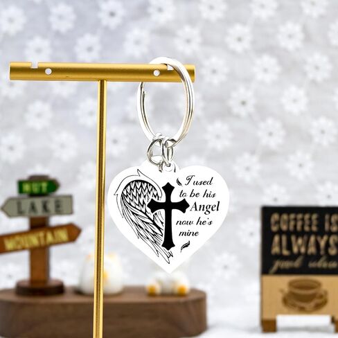 【Bereaved Fathers Day Gifts】 Memorial Gifts for Loss of Dad Memorial Keychain In Memory of Dad Gifts for Women Men Loss of Father Sympathy Gift for Someone Who Lost Their Dads in Saudi Arabia