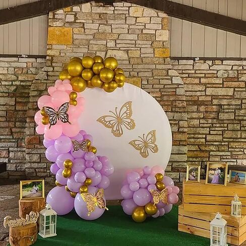 2PCS Wooden Butterfly Wall Decorations,Butterfly Room Wall Decor,Birthday party Wall Decor Signs for Women Gifts Lavender Bedroom Living Room Kitchen Office in Saudi Arabia