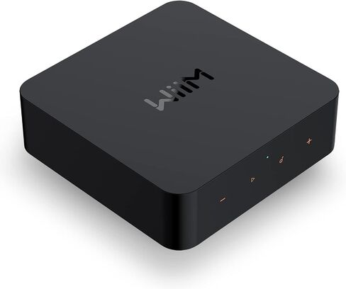 WiiM Pro AirPlay 2 Receiver, Google Cast Audio, WiFi Multiroom Streamer, Compatible with Alexa, Siri and Google Assistant, Stream Hi-Res Audio from Spotify, Amazon Music, Tidal and More in Kuwait
